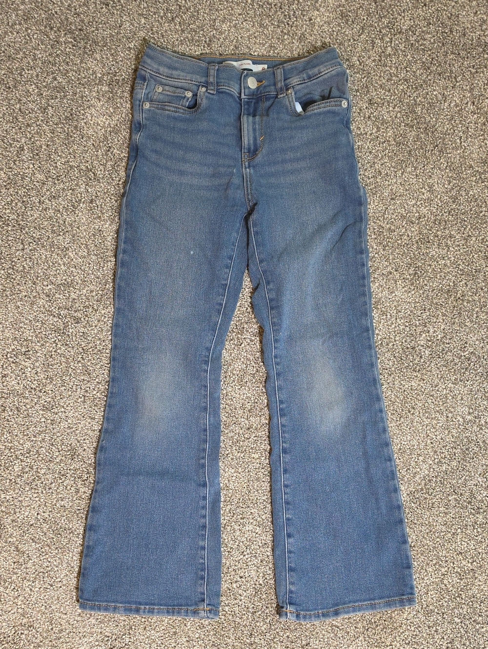 Girls 8 Blue Bootcut Jeans